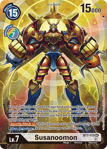 Image of Susanoomon [BT7-112] (Alternate Art) [Next Adventure]