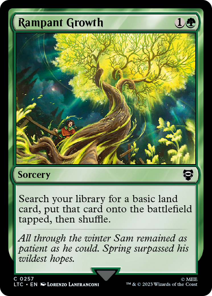 Image of Rampant Growth [The Lord of the Rings: Tales of Middle-Earth Commander]