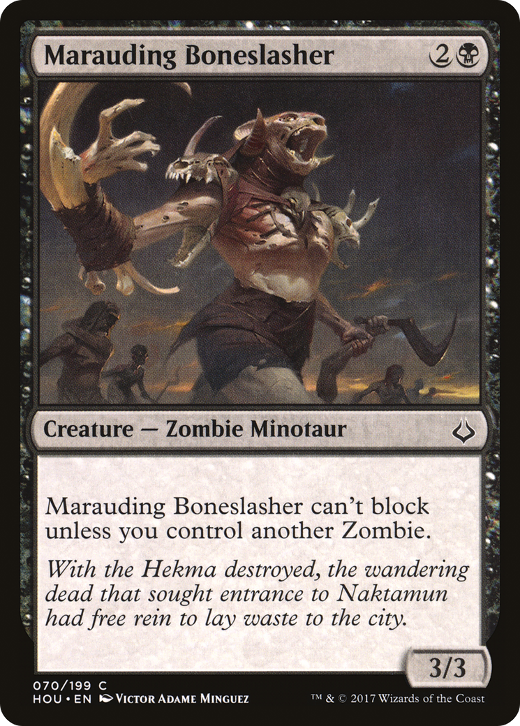 Image of Marauding Boneslasher [Hour of Devastation]