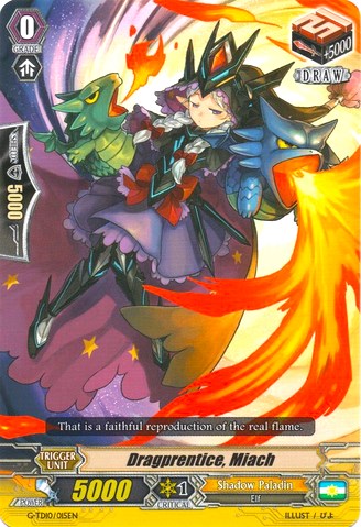 Image of Dragprentice, Miach (G-TD10/015EN) [Ritual of Dragon Sorcery]