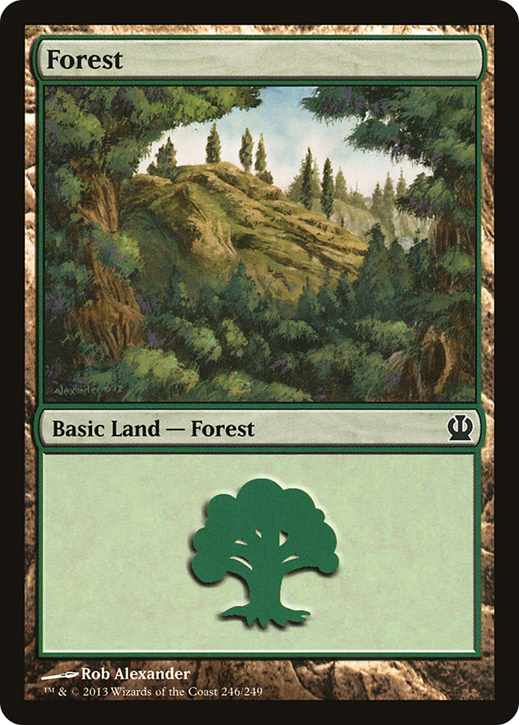 Image of Forest (246) [Theros]