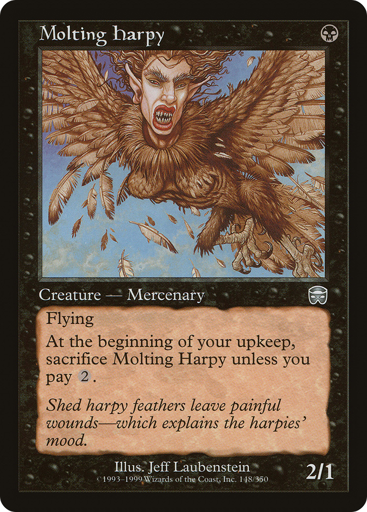 Image of Molting Harpy [Mercadian Masques]