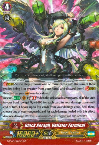 Image of Black Seraph, Vellator Terminal (G-FC04/003EN) [Fighters Collection 2017]