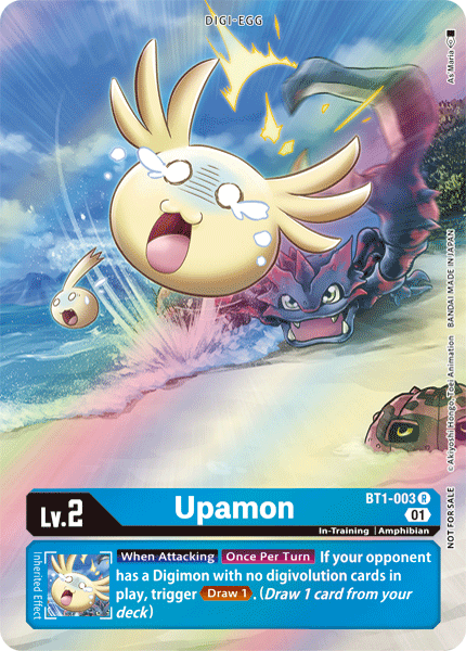 Image of Upamon [BT1-003] (1-Year Anniversary Box Topper) [Promotional Cards]