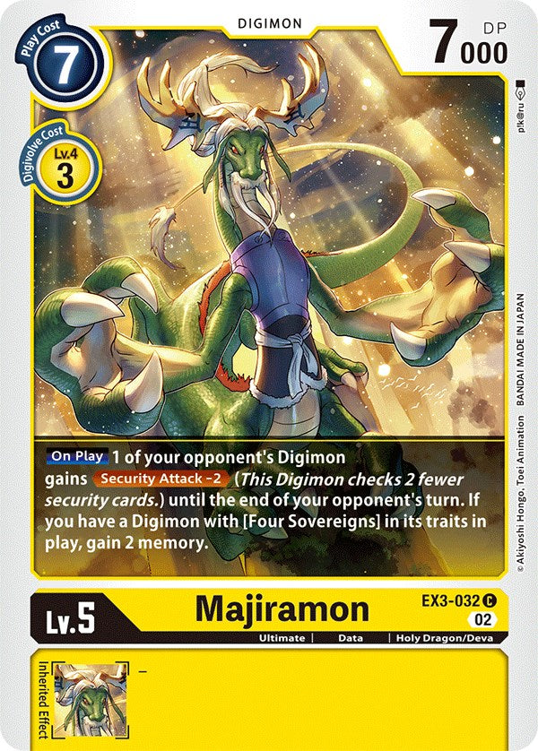 Image of Majiramon [EX3-032] [Draconic Roar]
