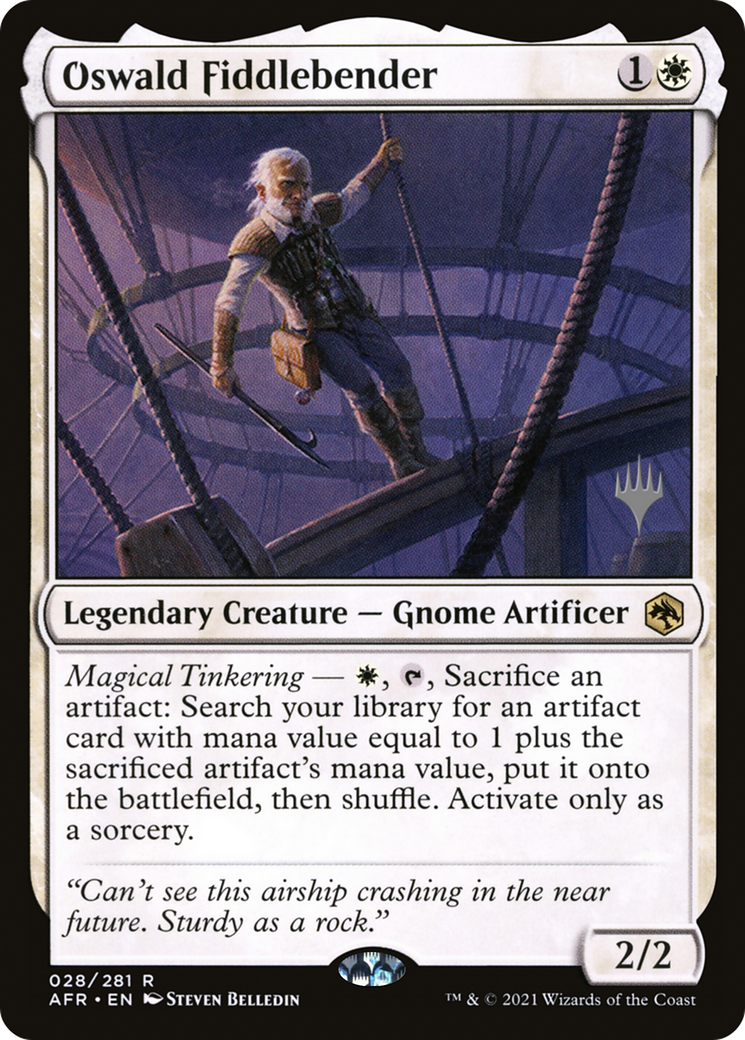 Image of Oswald Fiddlebender (Promo Pack) [Dungeons & Dragons: Adventures in the Forgotten Realms Promos]