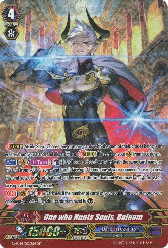 Image of One who Hunts Souls, Balaam (G-BT14/S07EN) [Divine Dragon Apocrypha]