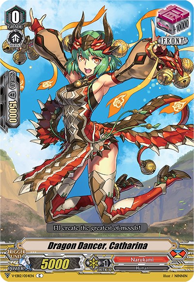 Image of Dragon Dancer, Catharina (V-EB12/054EN) [Team Dragon's Vanity]