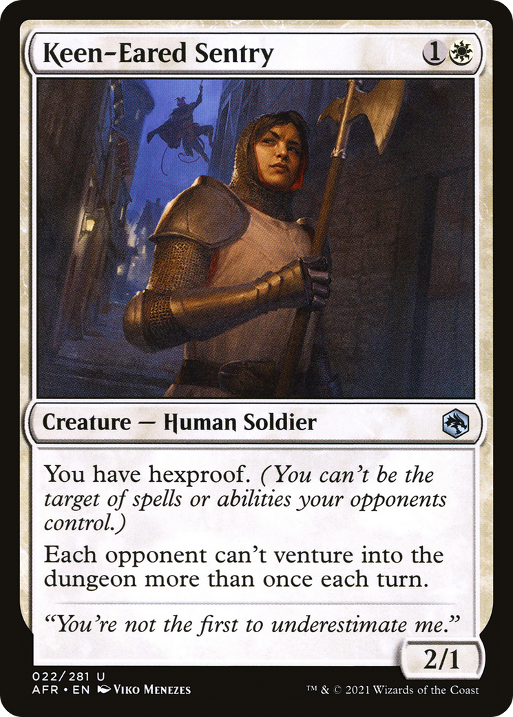 Image of Keen-Eared Sentry [Dungeons & Dragons: Adventures in the Forgotten Realms]