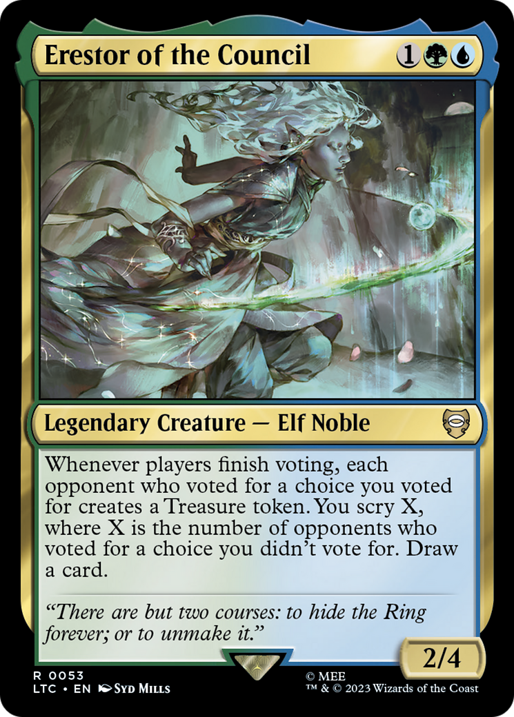Image of Erestor of the Council [The Lord of the Rings: Tales of Middle-Earth Commander]