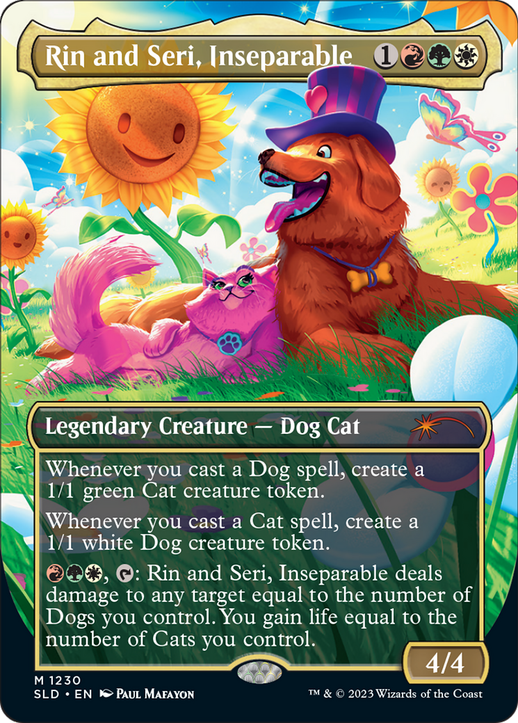 Image of Rin and Seri, Inseparable (Borderless) [Secret Lair Drop Series]