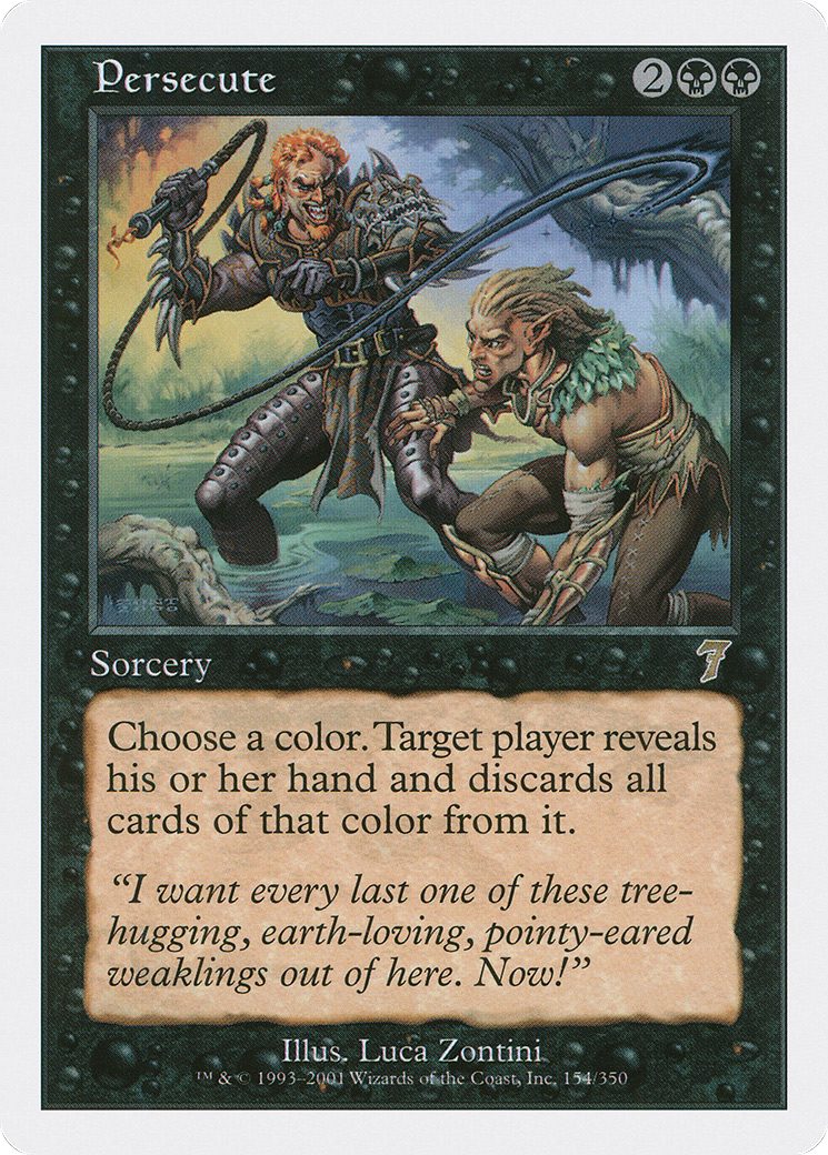 Image of Persecute [Seventh Edition]