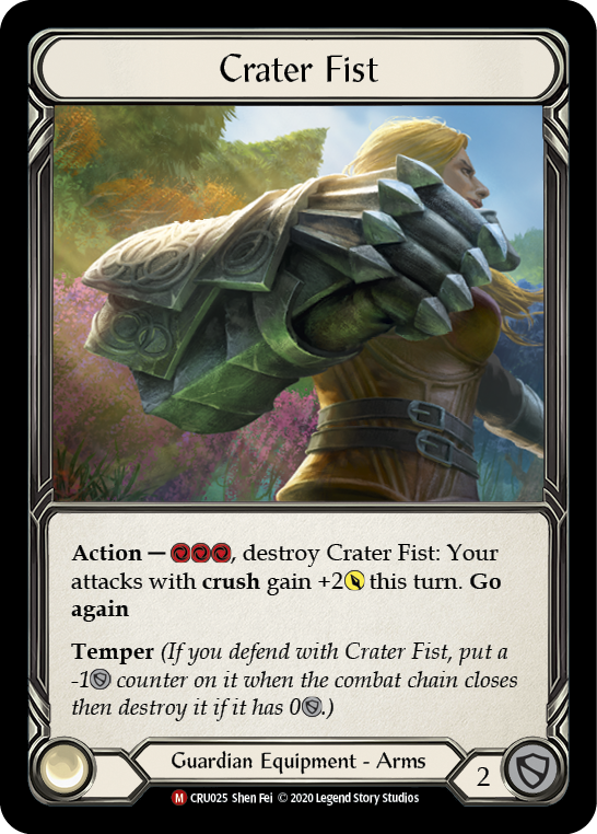 Image of Crater Fist [CRU025] (Crucible of War)  1st Edition Normal