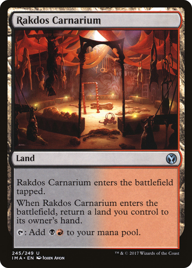 Image of Rakdos Carnarium [Iconic Masters]