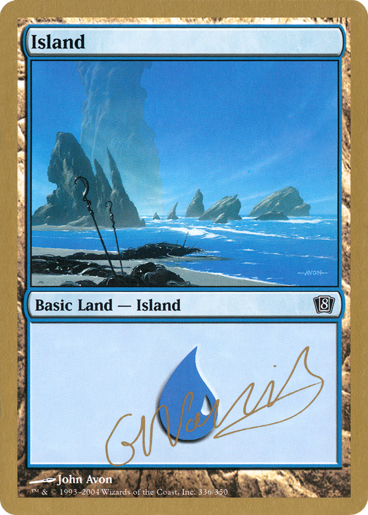 Image of Island (gn336) (Gabriel Nassif) [World Championship Decks 2004]