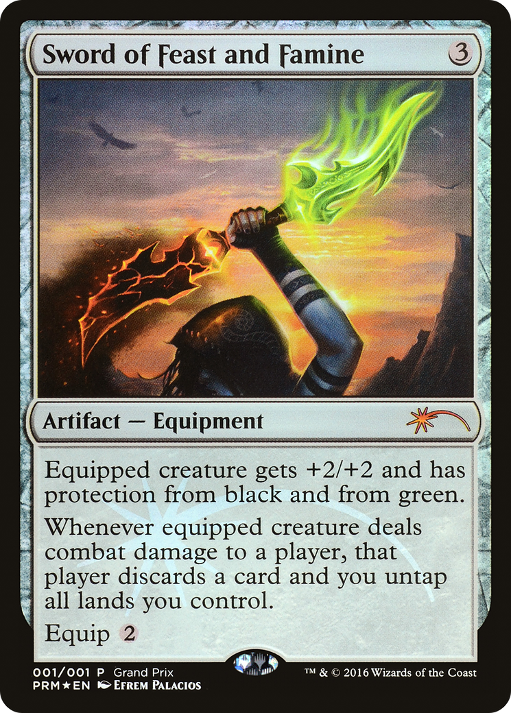 Image of Sword of Feast and Famine [Grand Prix Promos]