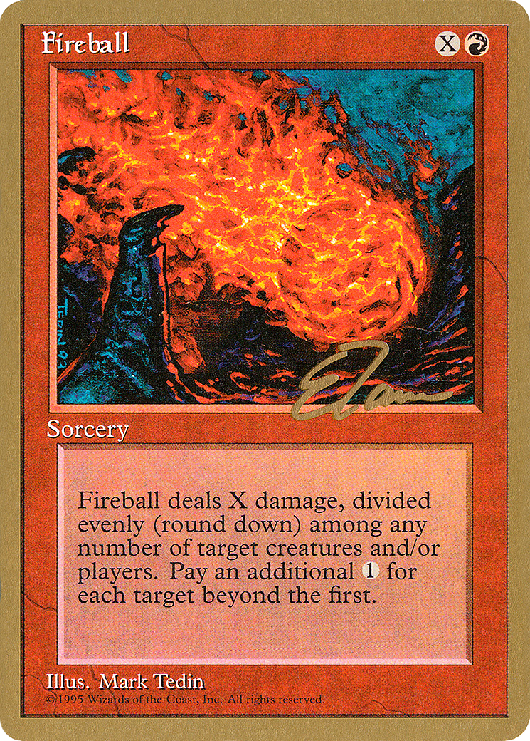 Image of Fireball (Eric Tam) [Pro Tour Collector Set]