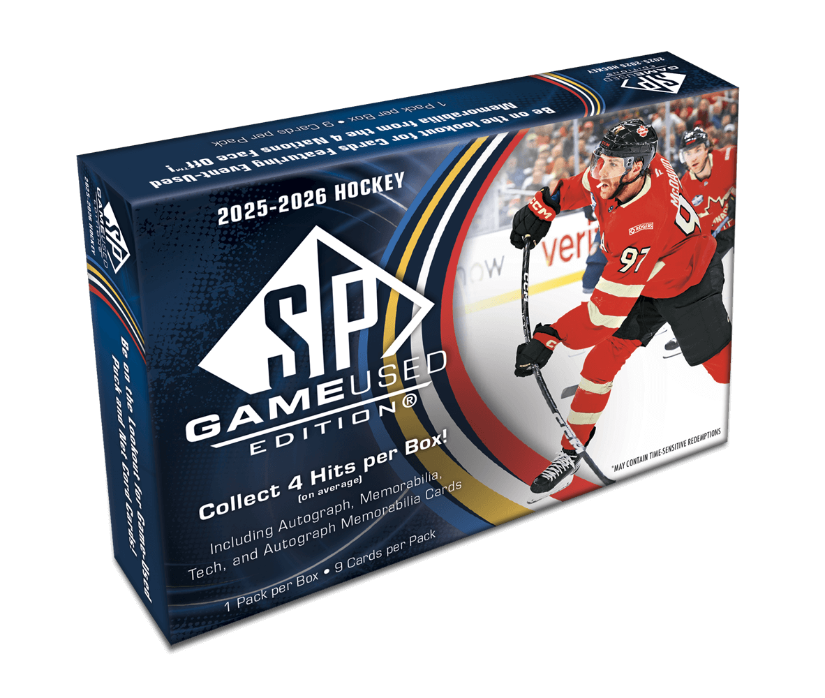 Image of 2025-26 Upper Deck SP Game Used Edition Hockey (IN STORE PURCHASE ONLY READ DESCRIPTION)
