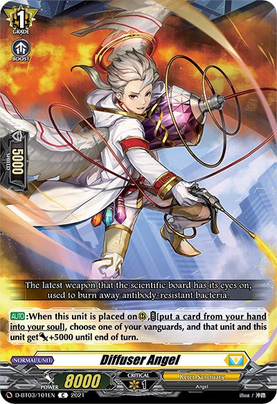 Image of Diffuser Angel (D-BT03/101EN) [Advance of Intertwined Stars]