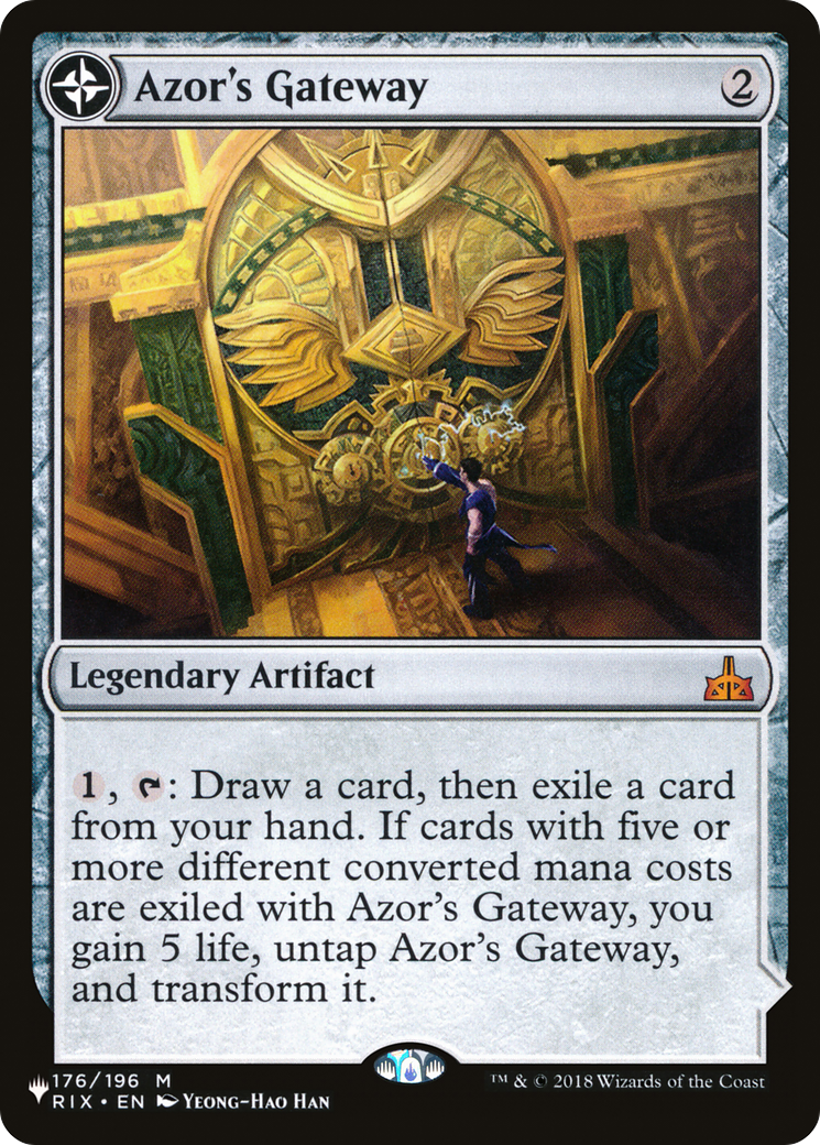 Image of Azor's Gateway // Sanctum of the Sun [Secret Lair: From Cute to Brute]