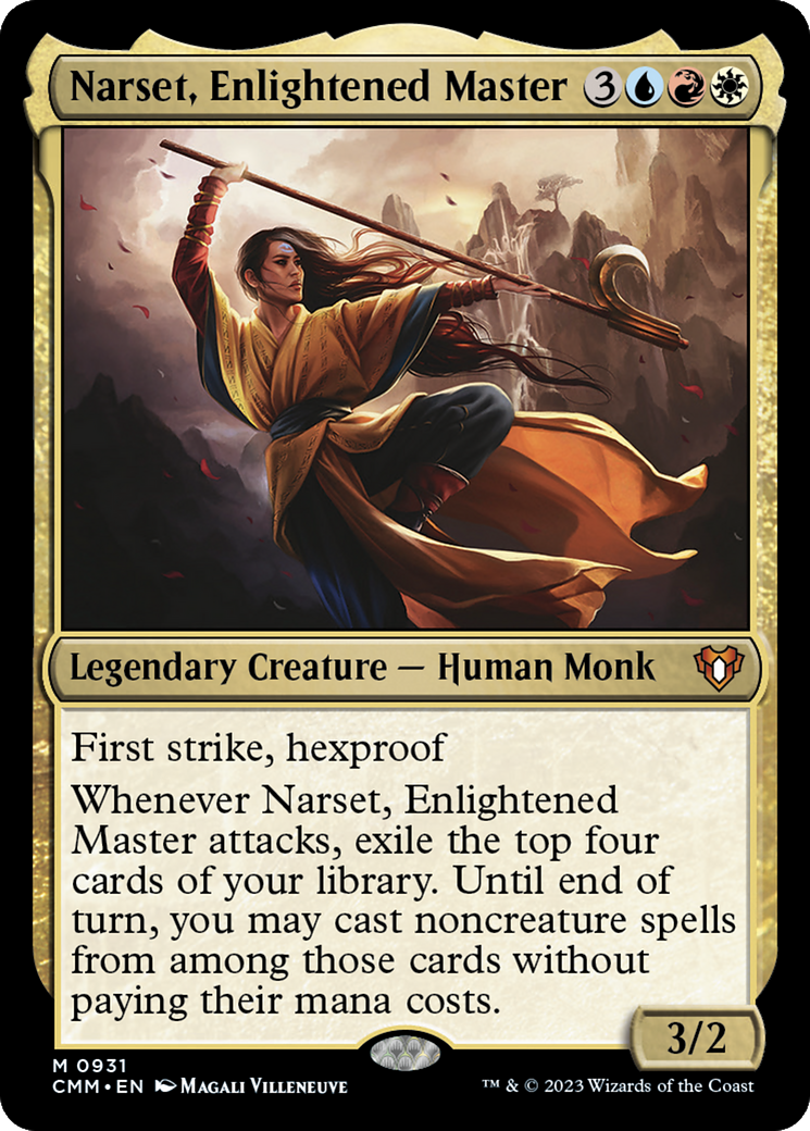 Image of Narset, Enlightened Master [Commander Masters]