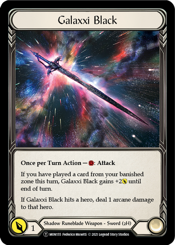 Soul Shackle // Galaxxi Black [U-MON186 // U-MON155] (Monarch Unlimited)  Unlimited Normal