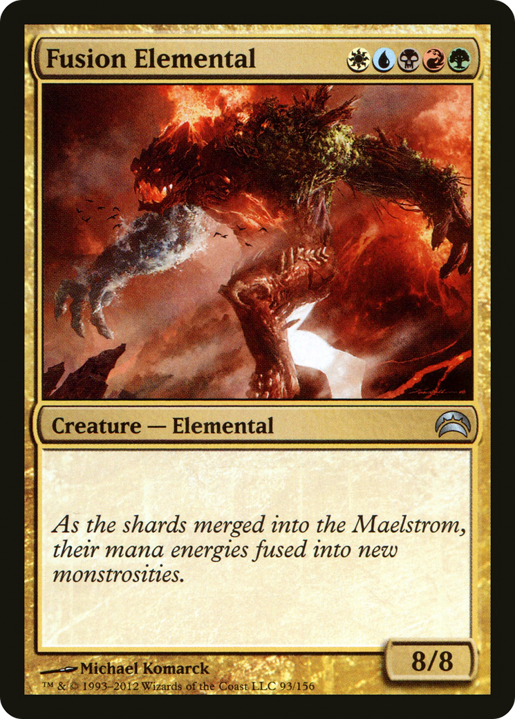 Image of Fusion Elemental (PC2-093) - Planechase 2012 Foil