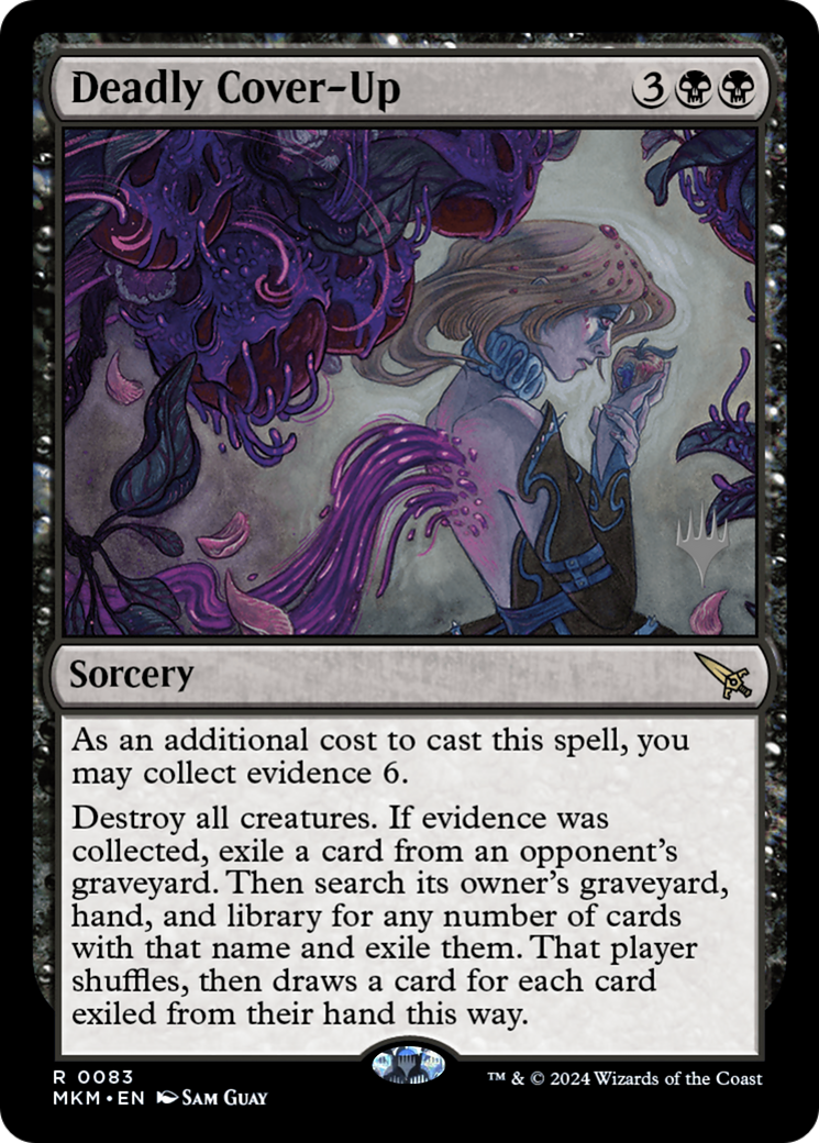 Image of Deadly Cover-Up (Promo Pack) [Murders at Karlov Manor Promos]