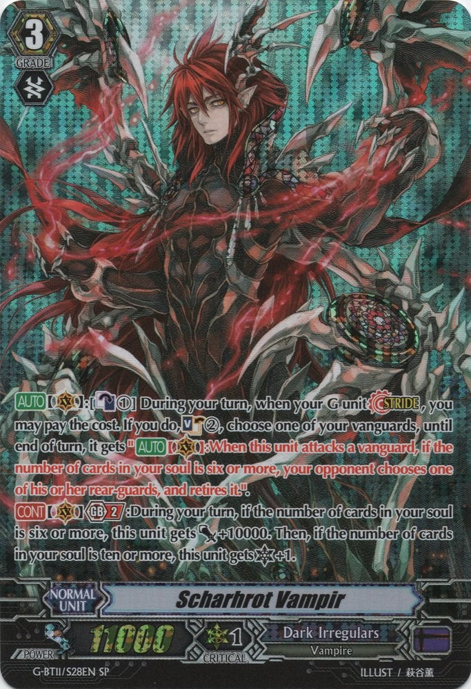 Image of Scharhrot Vampir (G-BT11/S28EN) [Demonic Advent]