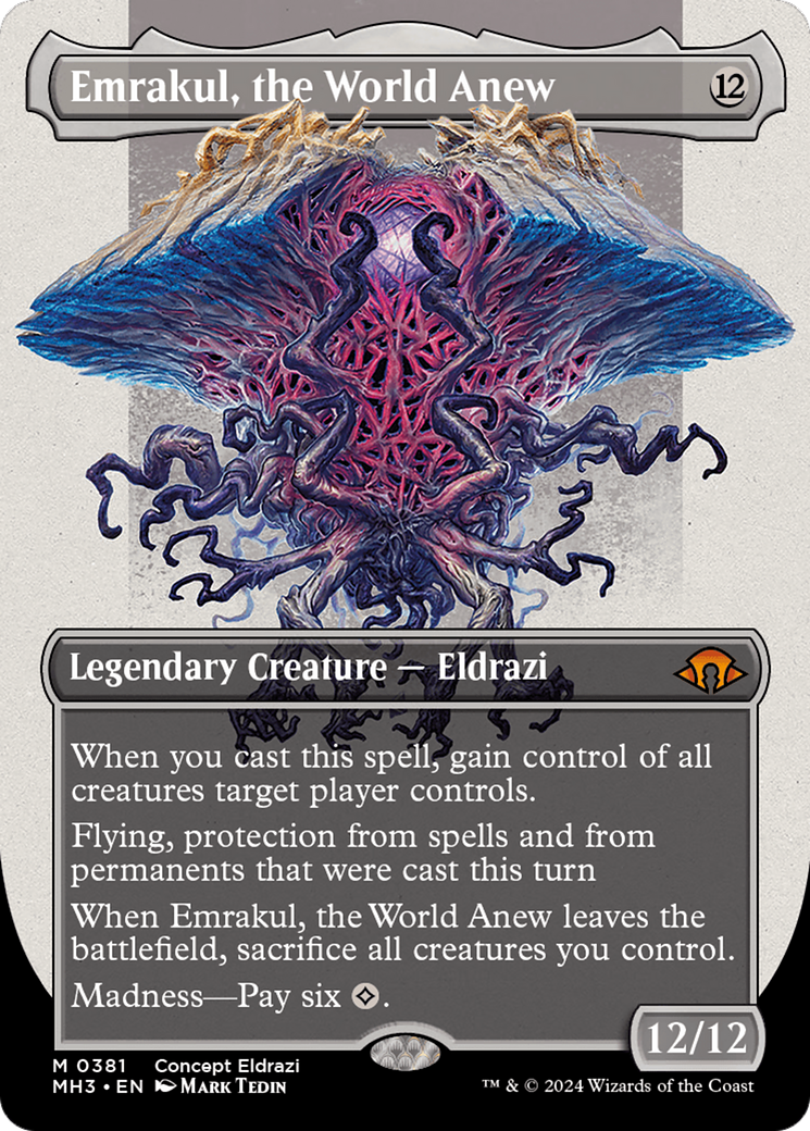 Image of Emrakul, the World Anew (Borderless) [Modern Horizons 3]
