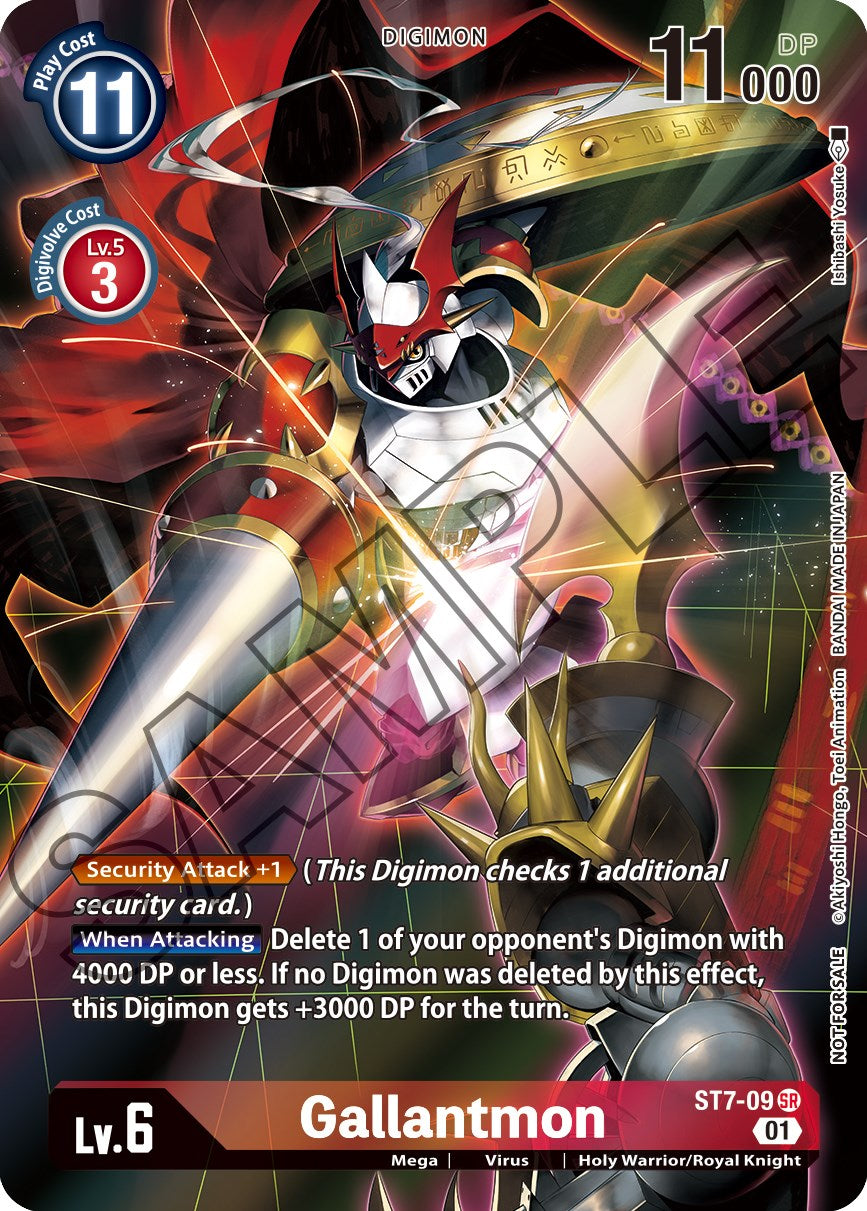 Image of Gallantmon [ST7-09] (Tamer's Card Set 1) [Starter Deck: Gallantmon Promos]