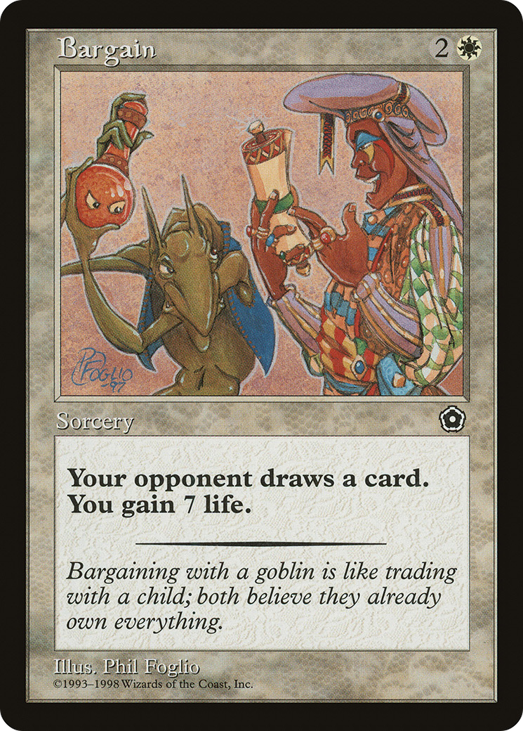 Image of Bargain [Portal Second Age]