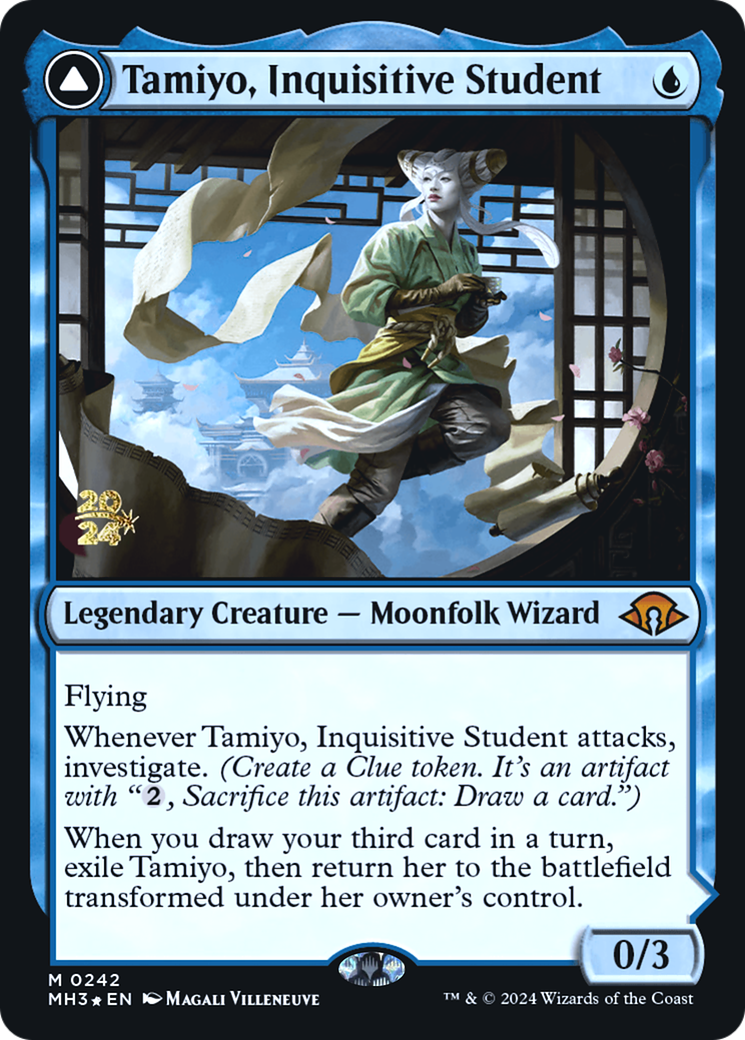 Image of Tamiyo, Inquisitive Student [Modern Horizons 3 Prerelease Promos]