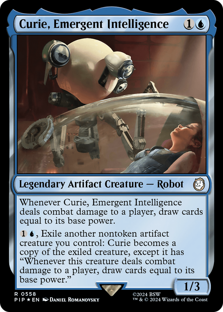 Image of Curie, Emergent Intelligence (Surge Foil) [Fallout]