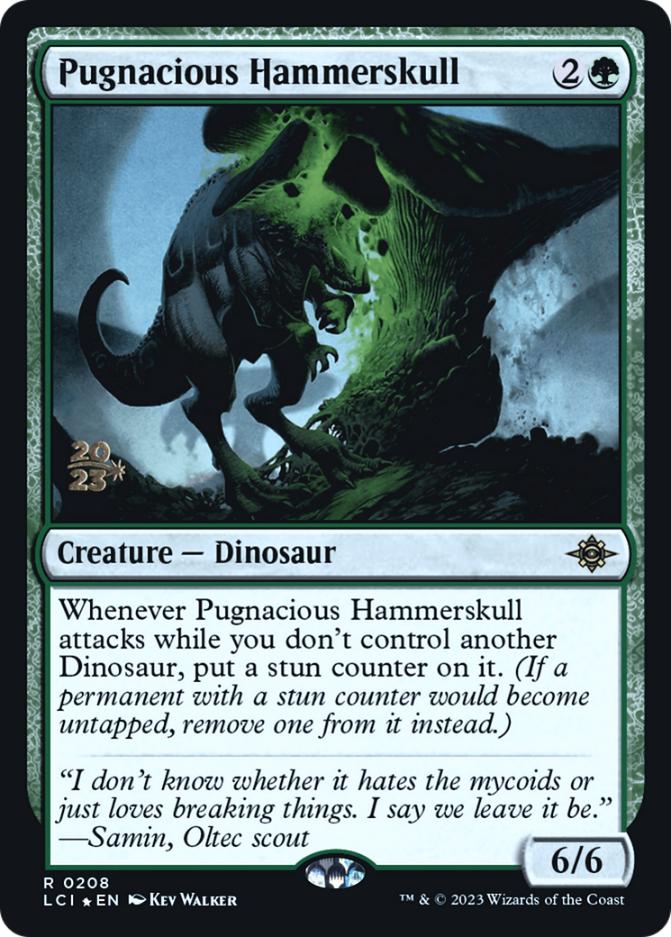Image of Pugnacious Hammerskull [The Lost Caverns of Ixalan Prerelease Cards]