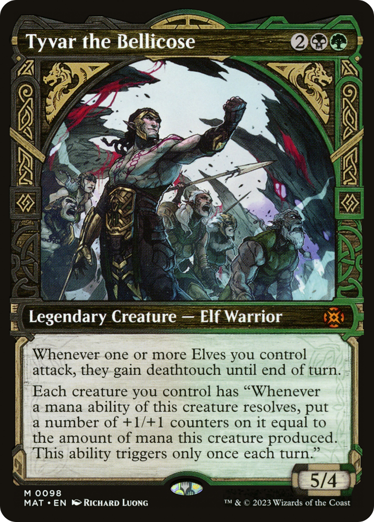 Image of Tyvar the Bellicose (Showcase) [March of the Machine: The Aftermath]