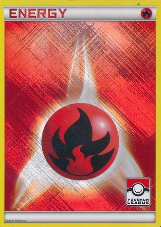 Image of Fire Energy (2011 Pokemon League Promo) [League & Championship Cards]