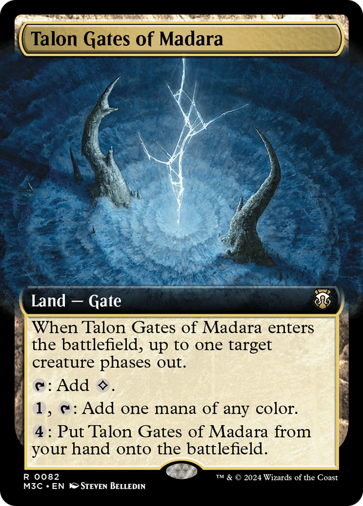 Image of Talon Gates of Madara (Extended Art) [Modern Horizons 3 Commander]