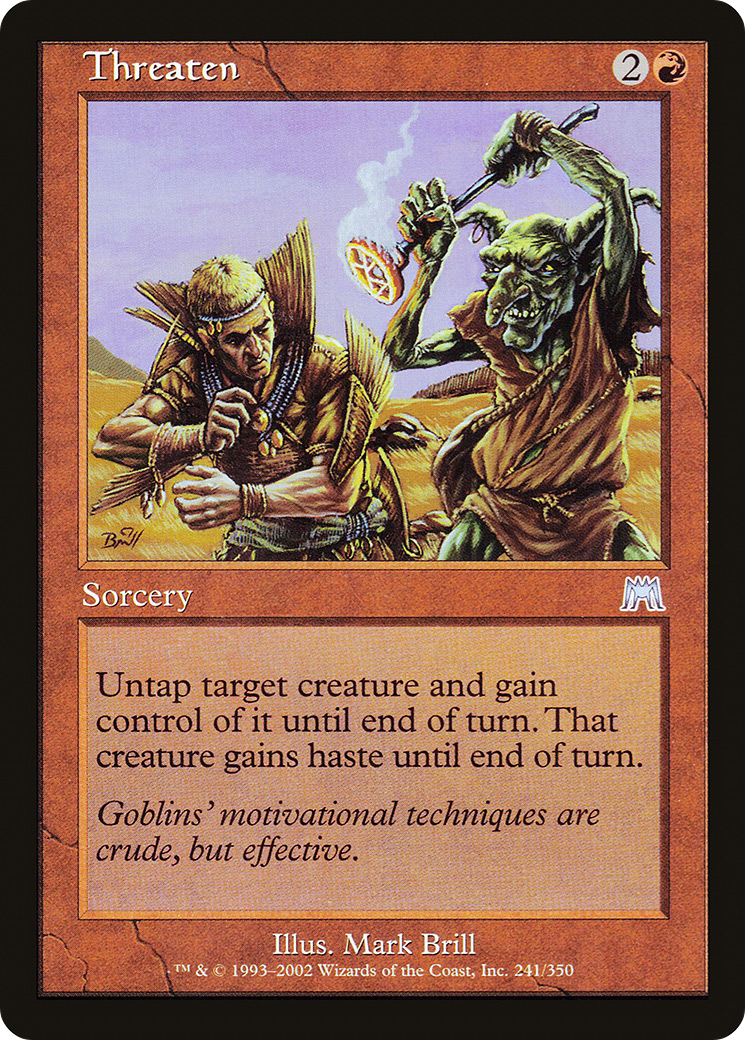Image of Threaten [Onslaught]