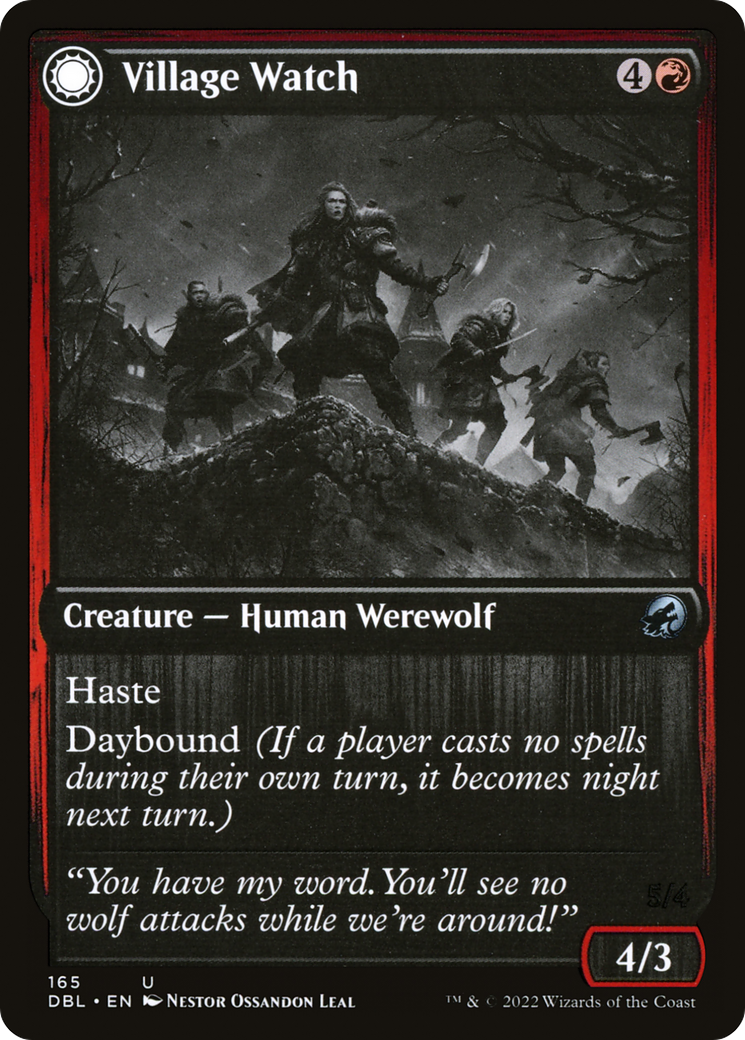 Image of Village Watch // Village Reavers [Innistrad: Double Feature]