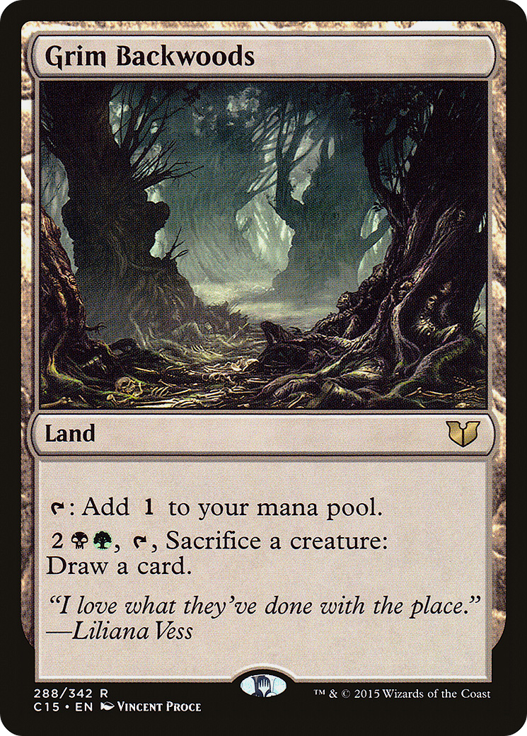 Image of Grim Backwoods [Commander 2015]