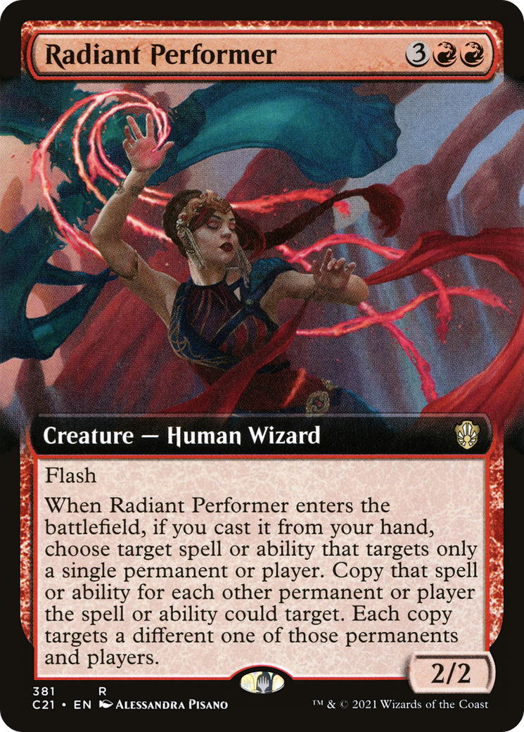 Image of Radiant Performer (Extended Art) [Commander 2021]