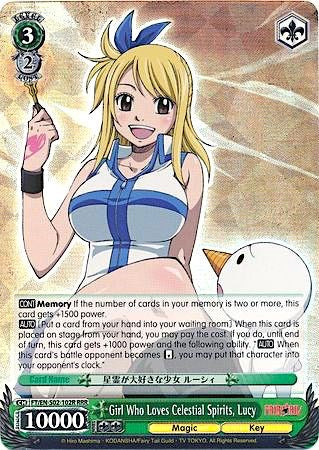Image of Girl Who Loves Celestial Spirits, Lucy (FT/EN-S02-102R RRR) [Fairy Tail ver.E]