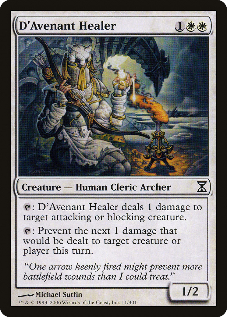 Image of D'Avenant Healer [Time Spiral]