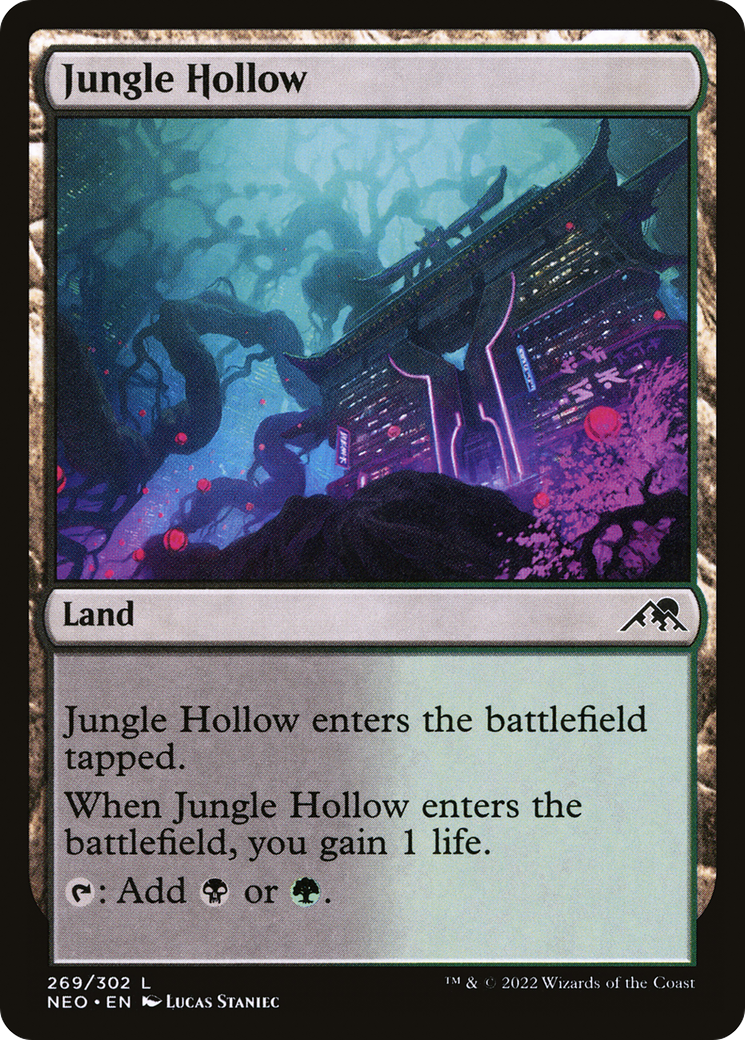 Image of Jungle Hollow [Kamigawa: Neon Dynasty]