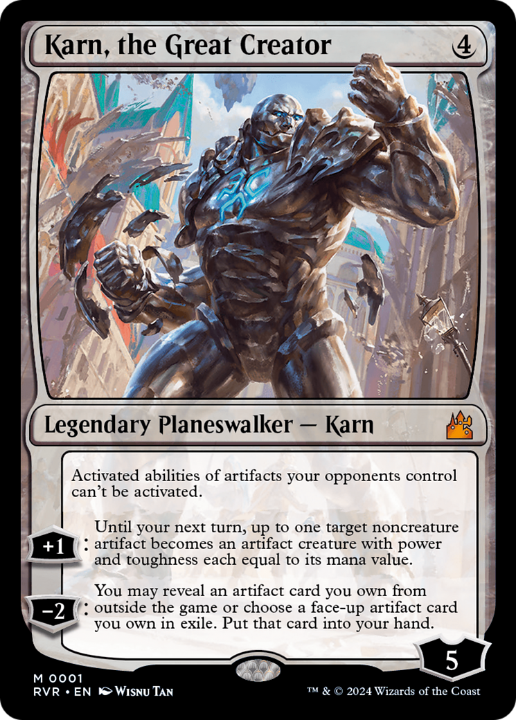 Image of Karn, the Great Creator [Ravnica Remastered]