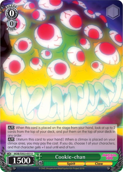 Image of Cookie-chan (MOB/SX02-033 U) [Mob Psycho 100]