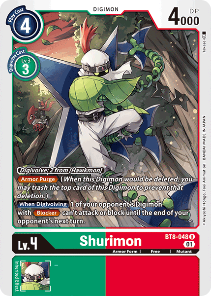 Image of Shurimon [BT8-048] [New Awakening]