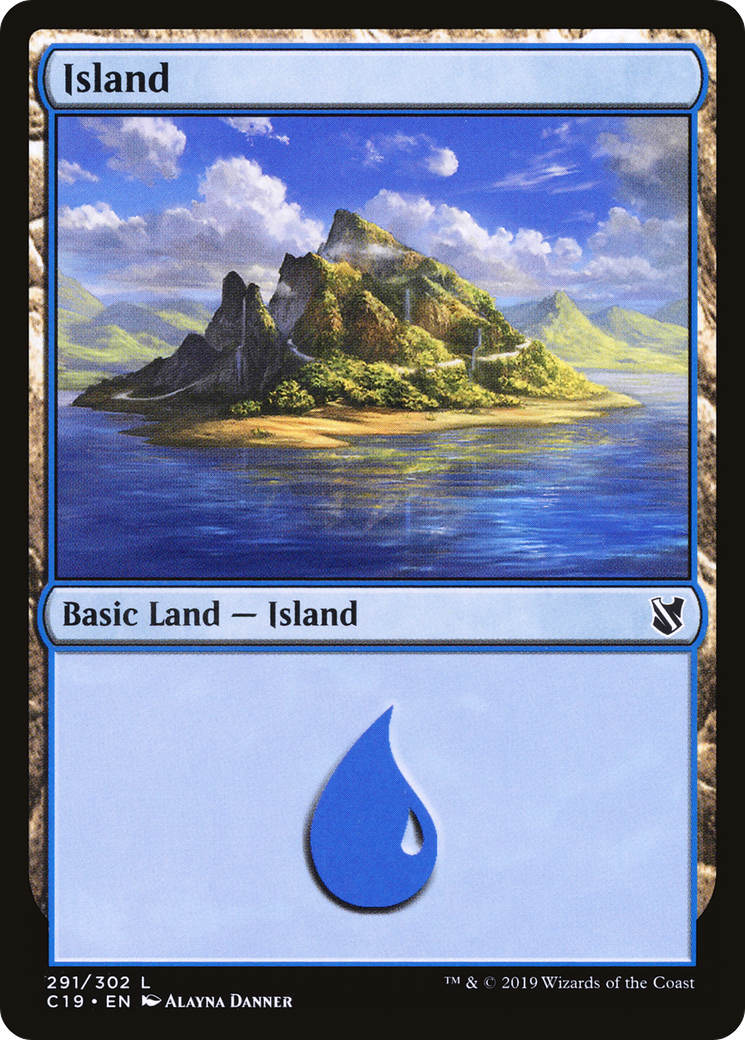 Image of Island (291) [Commander 2019]