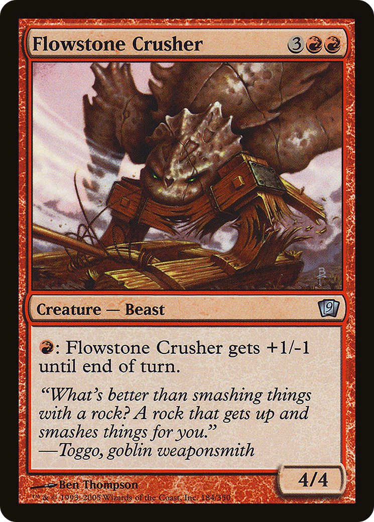 Image of Flowstone Crusher [Ninth Edition]